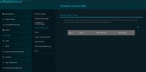 Acer Predator Connect W6 Router