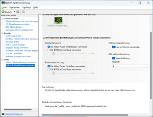 NVIDIA RTX Video Super Resolution