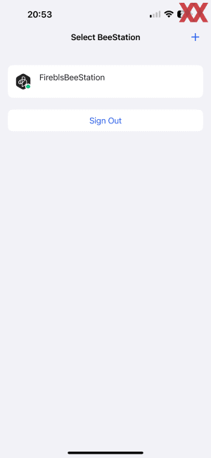 Synology BeeStation 4 TB Handy Applikation