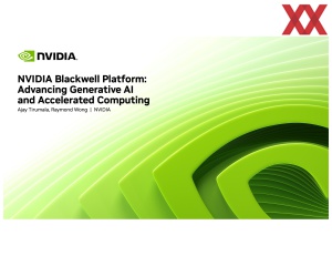 Hot Chips 2024: NVIDIA Blackwell