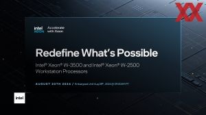 Intel Xeon-W3500- und Xeon-W2500-Serie