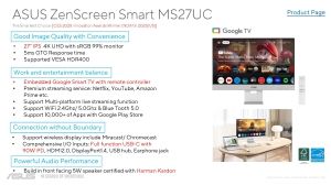 ASUS TT 2024 Monitor