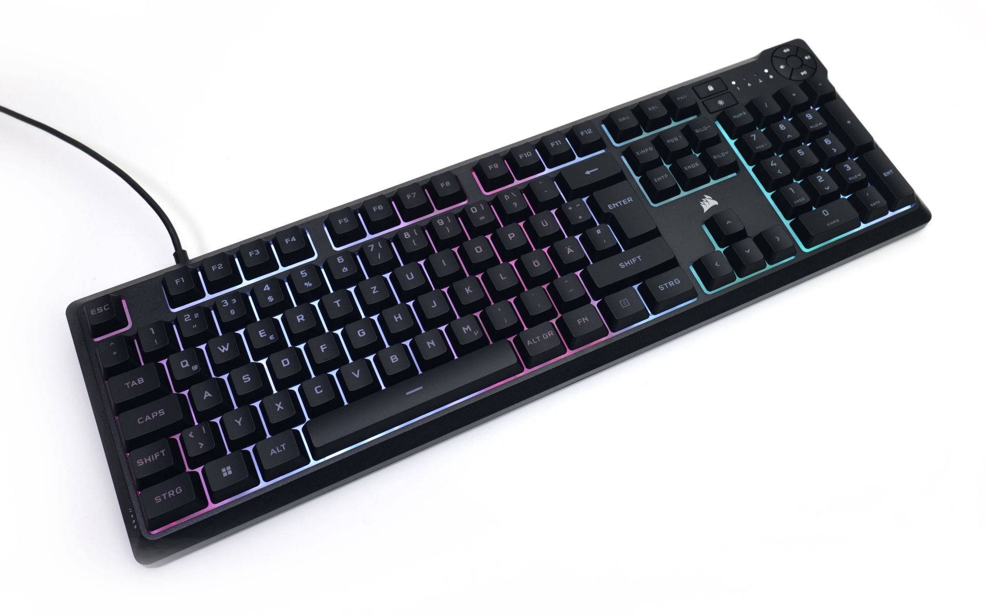Тест и обзор: Corsair K55 Core – бюджетная игровая клавиатура ...