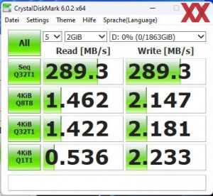 Toshiba MG10 2 TB MG10ADA200E Benchmarks