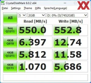 Toshiba MG10 4 TB MG10ADA400E RAID 0