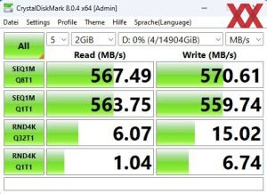 Toshiba MG10 8 TB MG10ADA800E RAID 0