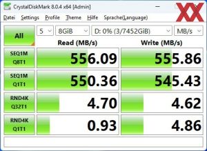 Toshiba MG10 4 TB MG10ADA400E RAID 0