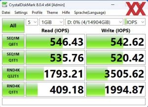 Toshiba MG10 8 TB MG10ADA800E RAID 0