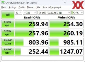 Toshiba MG10 4 TB MG10ADA400E Benchmarks