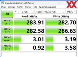 Toshiba MG10 8 TB MG10ADA800E 2 Benchmarks