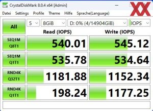 Toshiba MG10 8 TB MG10ADA800E RAID 0