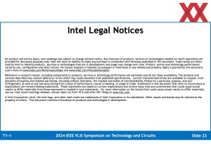 VLSI 2024: Intel zu Intel 3