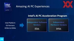 Intel AI PC Acceleration Program Update