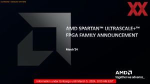 AMD Spartan Ultrascale+ FPGA Briefing