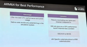 Qualcomm Snapdragon X Elite GDC24 (Quelle: TheVerge)