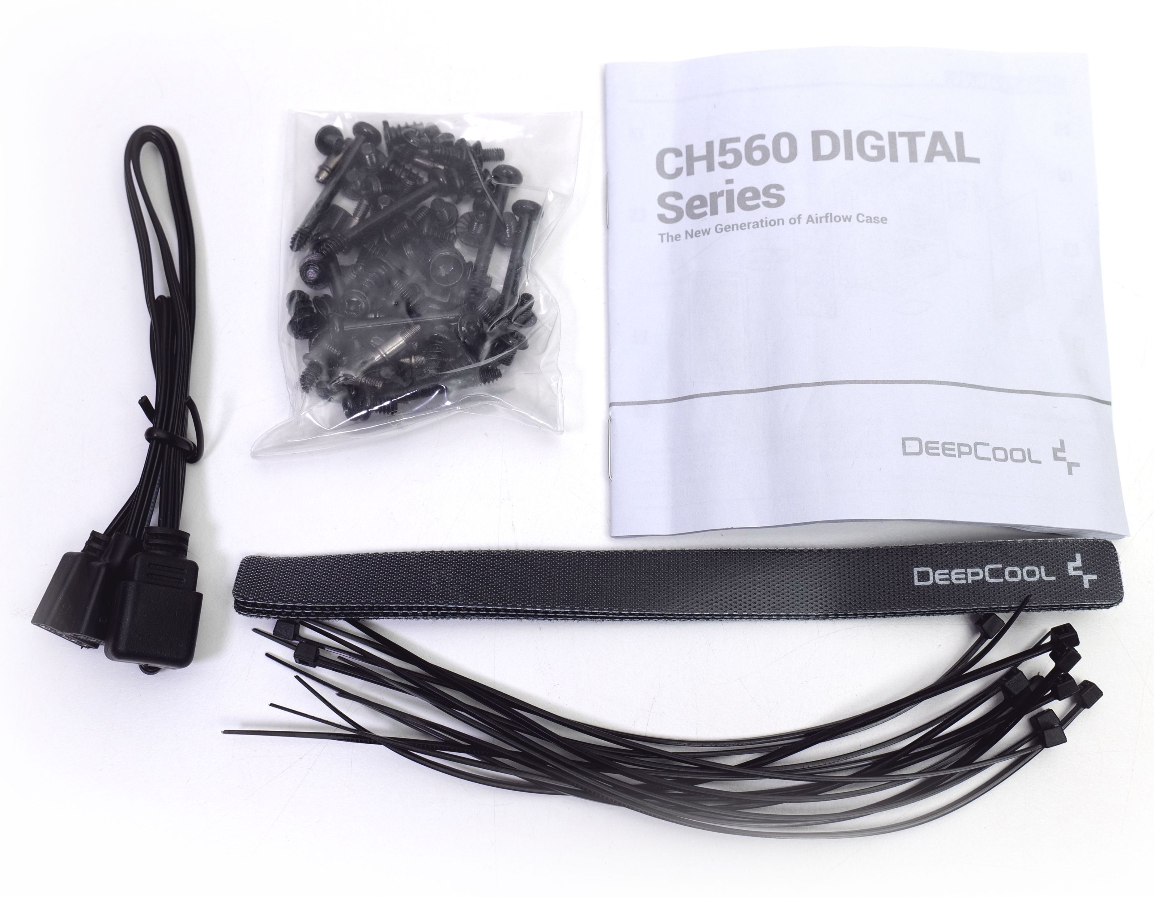 DeepCool CH560 Digital WH in the test: White airflow housing with dual ...