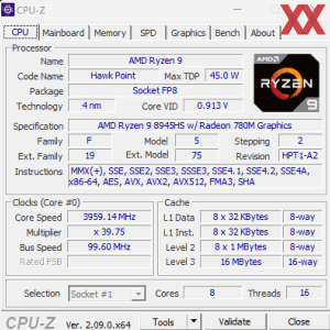 GPUz и CPUz ноутбука ASUS ROG Zephyrus G14