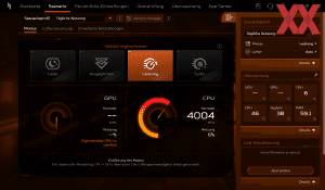 Die Software des Acer Nitro V14