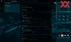 Die Software des Acer Predator Helios Neo 16S AI OLED