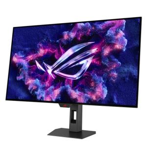 Der ASUS ROG Strix OLED XG32UCWMG ist ein OLED-MLA+-Monitor mit 4K-Dual-Hz, ELMB und TrueBlack-Glossy-Beschichtung