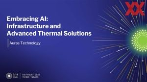 OCP APAC 2025: AI-Infrastructure and Advanced Thermal Solutions