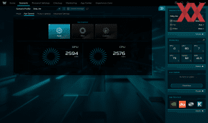 Die Software des Acer Predator Helios Neo 16S AI OLED