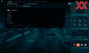 Die Software des Acer Predator Helios Neo 16S AI OLED
