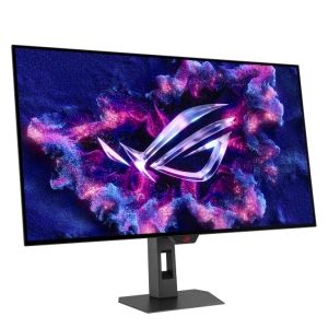 Der ASUS ROG Strix OLED XG32UCWMG ist ein OLED-MLA+-Monitor mit 4K-Dual-Hz, ELMB und TrueBlack-Glossy-Beschichtung