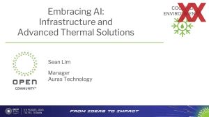 OCP APAC 2025: AI-Infrastructure and Advanced Thermal Solutions
