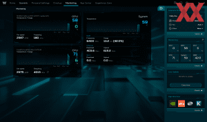 Die Software des Acer Predator Helios Neo 16S AI OLED