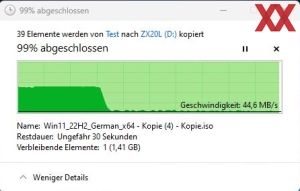 Netac Portable SSD ZX20L, 256GB, Benchmarks