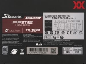 Seasonic PRIME TX-1600 Noctua Edition