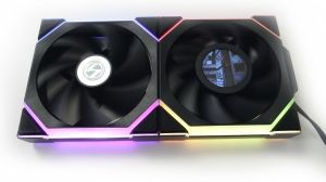 Lian Li Uni Fan SL Wireless LCD 120 ARGB und Uni Fan SL Wireless 120 ARGB