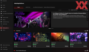 Die Software des ASUS ROG Zephyrus G16