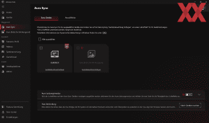 Die Software des ASUS ROG Zephyrus G16