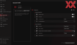 Die Software des ASUS ROG Zephyrus G16