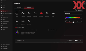 Die Software des ASUS ROG Zephyrus G16