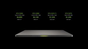 NVIDIA RTX 50 Mobile Pressdeck