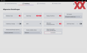 Die Software des MSI Vector 16 HX AI