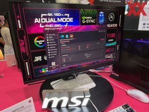 MSI-Monitore auf der Computex 2025