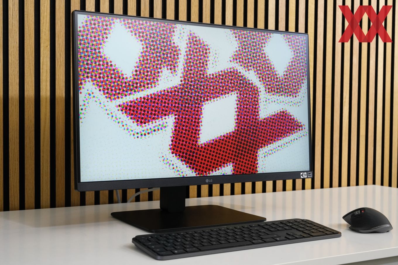 LG-27BA75QB-B-im-Office-Test-Business-Profi-mit-Daisy-Chain