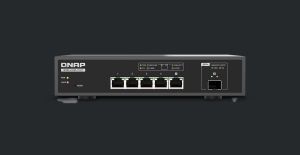 Bild zu Kleiner 4-Port-Switch mit 10 GbE: QNAPs verwaltbarer QSW-L3205-1C4T ist ab sofort verfügbar