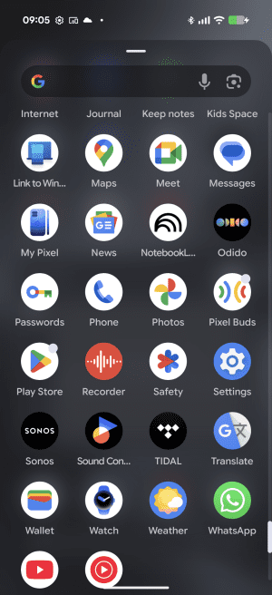 Google Pixel 10 Pro Fold Dichtgeklapt