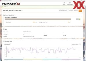 Kingston Fury Renegade G5 SSD 4096GB Benchmarks mit Kühlung
