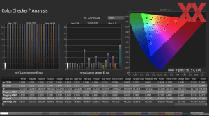 HDR-Messungen Acer Predator Triton 14 AI
