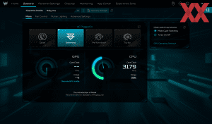 Die Software des Acer Predator Triton 14 AI