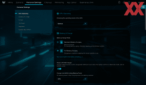 Die Software des Acer Predator Triton 14 AI