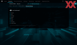 Die Software des Acer Predator Triton 14 AI