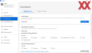 Die Software des ASUS ExpertBook B3