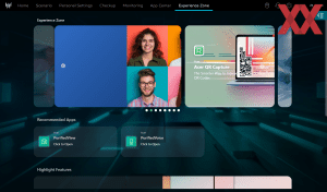 Die Software des Acer Predator Triton 14 AI